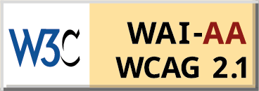 Cumple con W3C WAI-AA WCAG 2.1